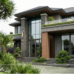 Biệt thự hiện đại 2 tầng trên khuôn viên đất 450m2 (H.H Villa) BT2464