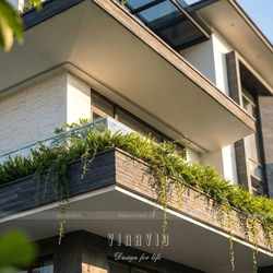 Thiết kế biệt thự đẹp hiện đại​ 150m2 4 tầng 1 tum (T'S Villa) BT2465