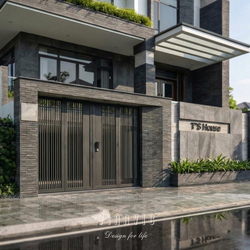 Thiết kế biệt thự đẹp hiện đại​ 150m2 4 tầng 1 tum (T'S Villa) BT2465