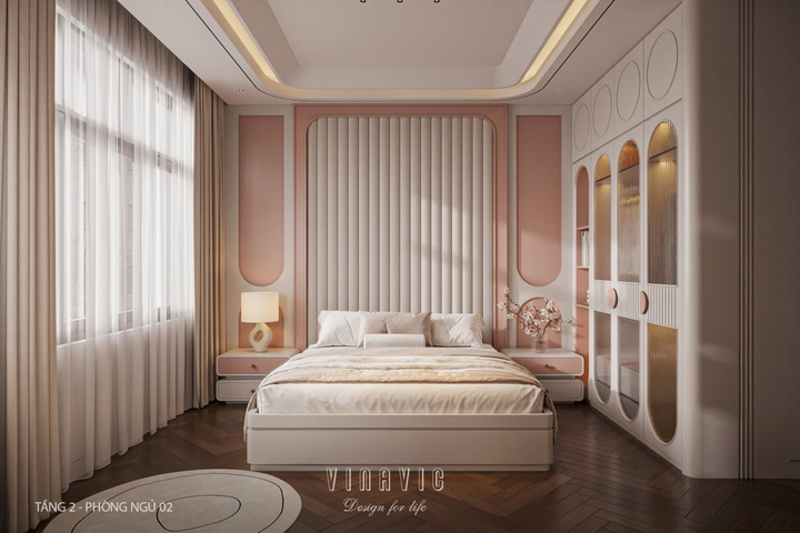 Nội thất biệt thự hiện đại 3 tầng 9x15m (CĐT Mr Thanh - An Giang) NT2369