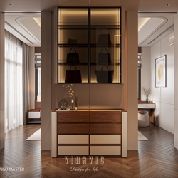 Nội thất biệt thự hiện đại 3 tầng 9x15m (CĐT Mr Thanh - An Giang) NT2369