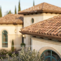 Mẫu nhà biệt thự vườn 1 tầng đẹp 330m2 kiểu Địa Trung Hải BT2468