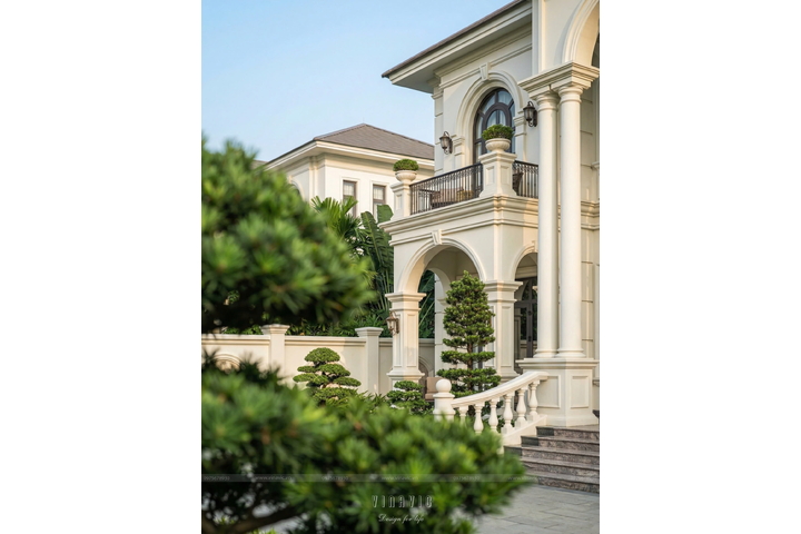 Thiết Kế Biệt Thự 2 Tầng Tân Cổ Điển 16x12m Quy Mô 970m2 Việt's Villa BT2469