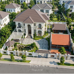 Thiết Kế Biệt Thự 2 Tầng Tân Cổ Điển 16x12m Quy Mô 970m2 Việt's Villa BT2469