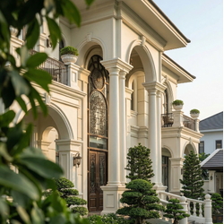 Thiết Kế Biệt Thự 2 Tầng Tân Cổ Điển 16x12m Quy Mô 970m2 Việt's Villa BT2469