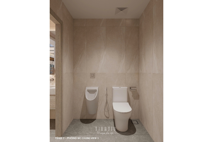 Thiết kế nội thất biệt thự phố 4 tầng (CĐT Anh Thành - An Giang) NT2371