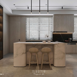 Thiết kế nội thất biệt thự phố 4 tầng (CĐT Anh Thành - An Giang) NT2371