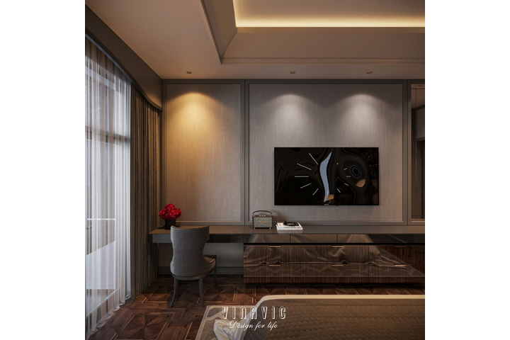 Mẫu thiết kế phòng ngủ đẹp hiện đại (CĐT Mr Tĩnh - Phú Thọ) NT2373