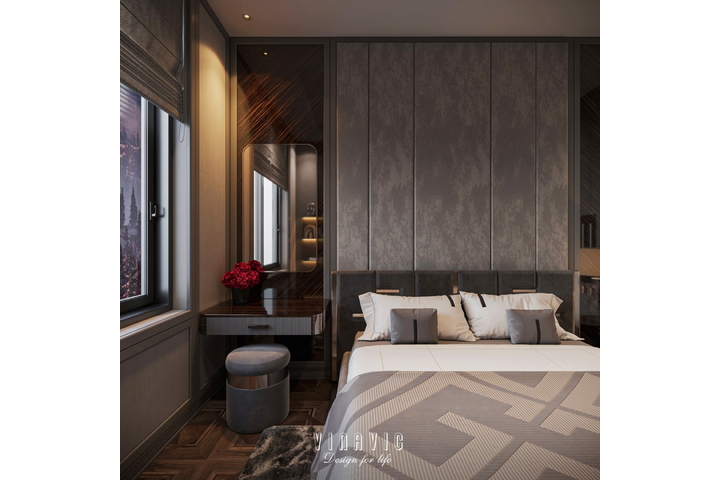 Mẫu thiết kế phòng ngủ đẹp hiện đại (CĐT Mr Tĩnh - Phú Thọ) NT2373