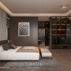 Nội thất hiện đại biệt thự 2 tầng (CĐT Mr Phòng - Ninh Bình) NT2372