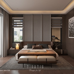 Nội thất hiện đại biệt thự 2 tầng (CĐT Mr Phòng - Ninh Bình) NT2372