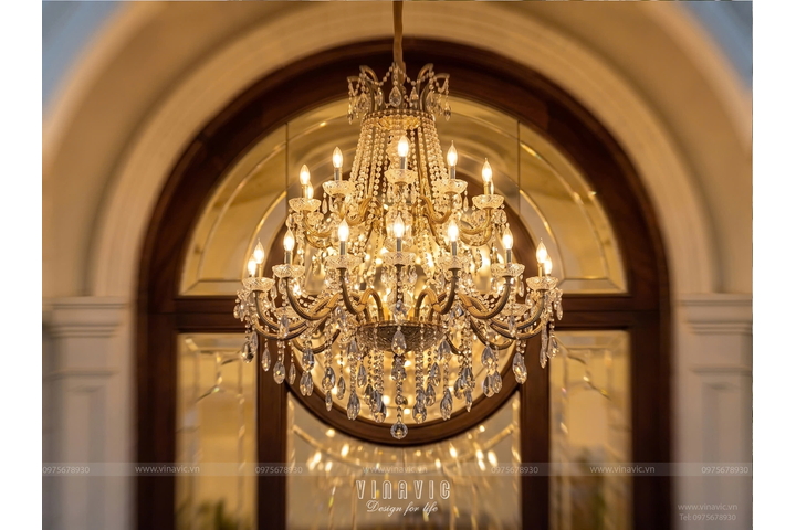 Mẫu biệt thự tân cổ điển 4 tầng kiểu Pháp có tầng hầm (25x14m) 350m2 Chung's Villa BT2479