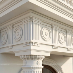 Mẫu biệt thự tân cổ điển 4 tầng kiểu Pháp có tầng hầm (25x14m) 350m2 Chung's Villa BT2479