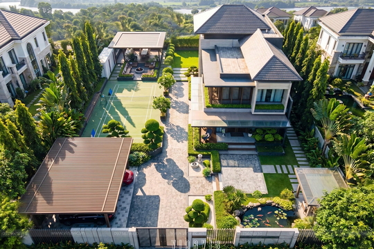 Biệt thự hiện đại 2 tầng có sân vườn (28x42m) 1176m2 BT2480