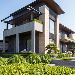 Biệt thự hiện đại 2 tầng có sân vườn (28x42m) 1176m2 BT2480