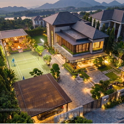 Biệt thự hiện đại 2 tầng có sân vườn (28x42m) 1176m2 BT2480