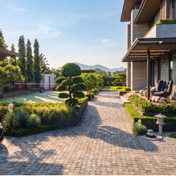 Biệt thự hiện đại 2 tầng có sân vườn (28x42m) 1176m2 BT2480