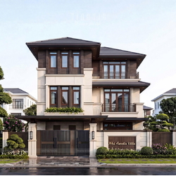 Biệt thự hiện đại​ 3 tầng mái Nhật (15x15m) 225m2 BT2481