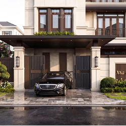 Biệt thự hiện đại​ 3 tầng mái Nhật (15x15m) 225m2 BT2481