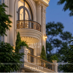 Mẫu thiết kế nhà phố kết hợp kinh doanh 5 tầng 1 tum (5x15m) 75m2 NP2369