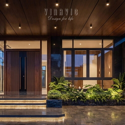 Biệt thự phố hiện đại 3 tầng 2 mặt tiền 180m2 (9x20m) BT2486
