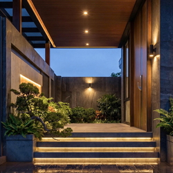 Thiết kế biệt thự hiện đại 4 tầng 247m2 (19x13m) BT2490