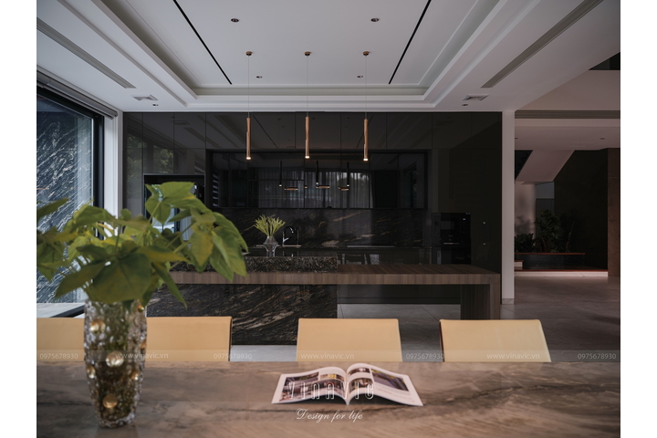 Thi công trọn gói biệt thự hiện đại 3 tầng 420m2 tại Bắc Giang TCB2259