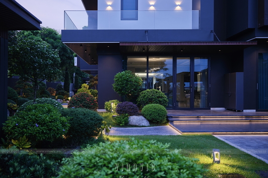 Thi công trọn gói biệt thự hiện đại 3 tầng 420m2 tại Bắc Giang TCB2259