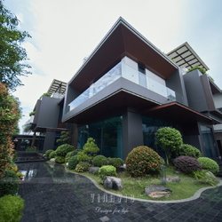 Thi công trọn gói biệt thự hiện đại 3 tầng 420m2 tại Bắc Giang TCB2259