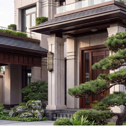 Thiết kế biệt thự hiện đại 3 tầng 16x17m (272m2) BT2495