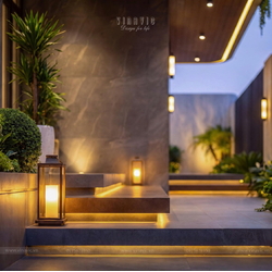 Thiết kế biệt thự hiện đại 4 tầng 247m2 (19x13m) BT2498