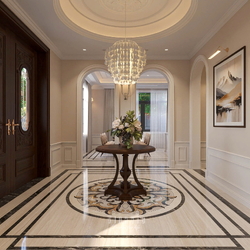 Thiết kế nội thất biệt thự tân cổ điển 20mx20m (CĐT: Mr Bách - Hà Nội) NT2377