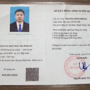 Chứng chỉ hành nghề