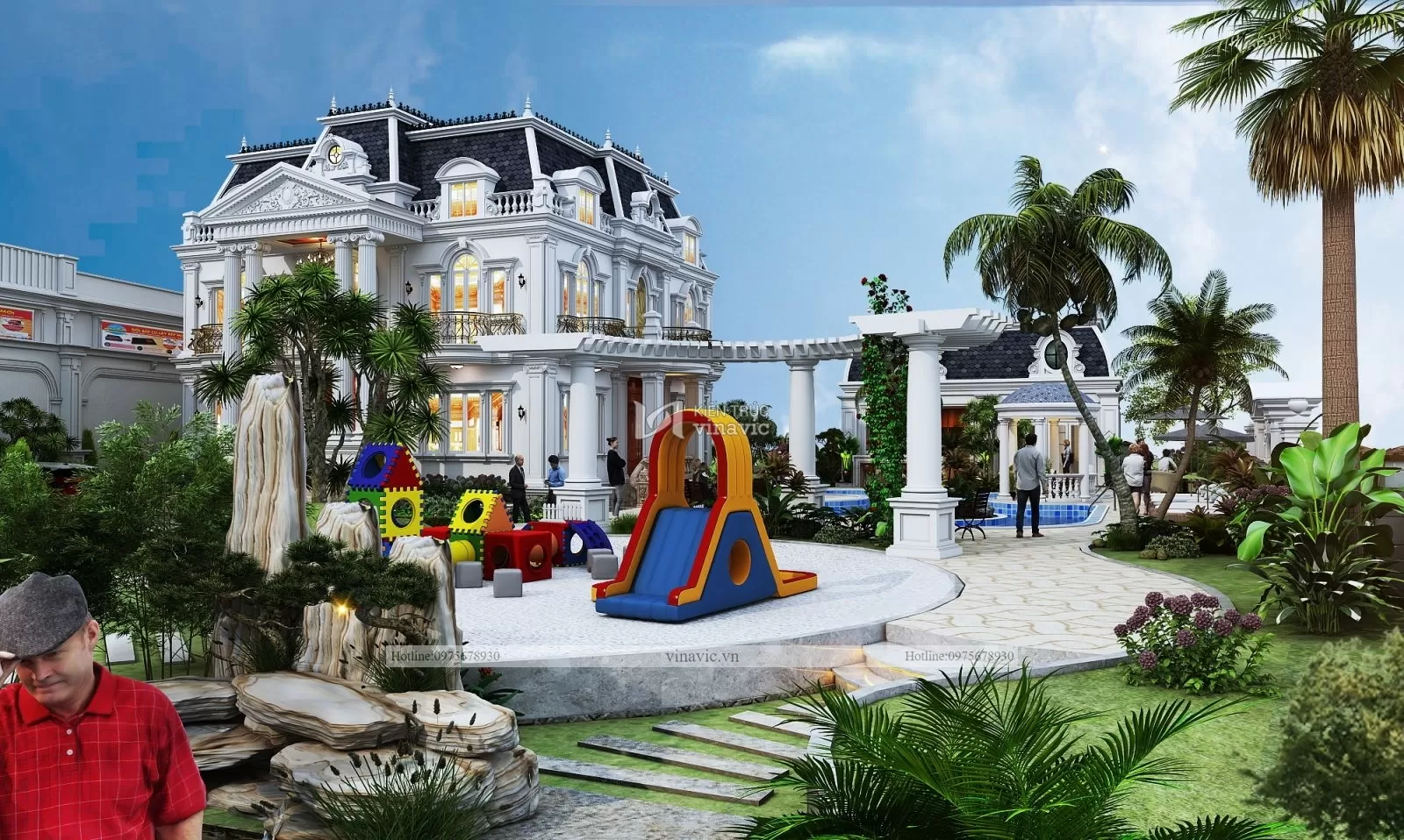 Tổ hợp siêu thị thương mại và nhà ở Mạnh Cường BT2136 Tổ hợp siêu thị thương mại và nhà ở Mạnh Cường BT2136