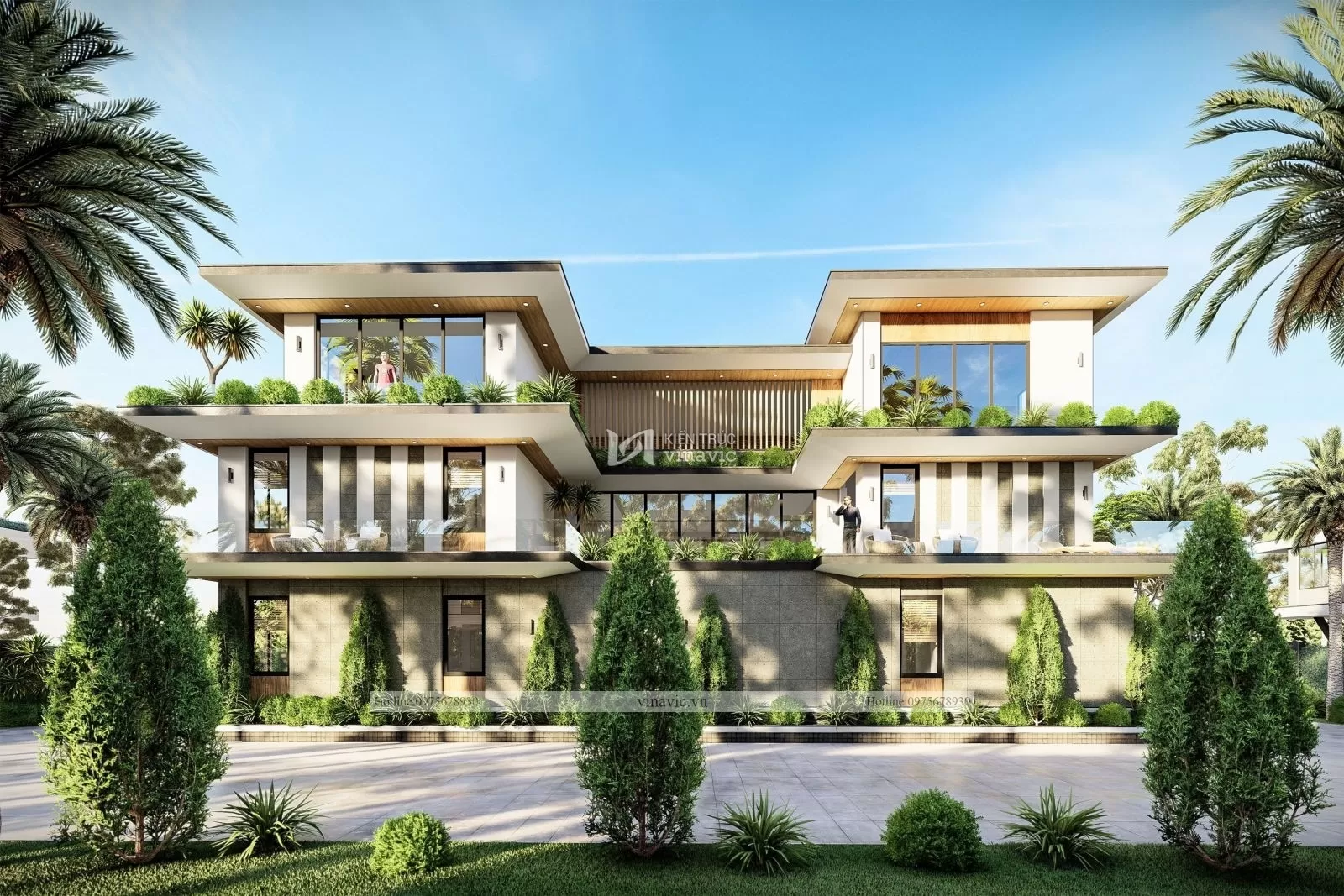 mẫu thiết kế biệt thự hiện đại 3 tầng có hồ bơi vô cực mẫu thiết kế biệt thự hiện đại 3 tầng có hồ bơi vô cực