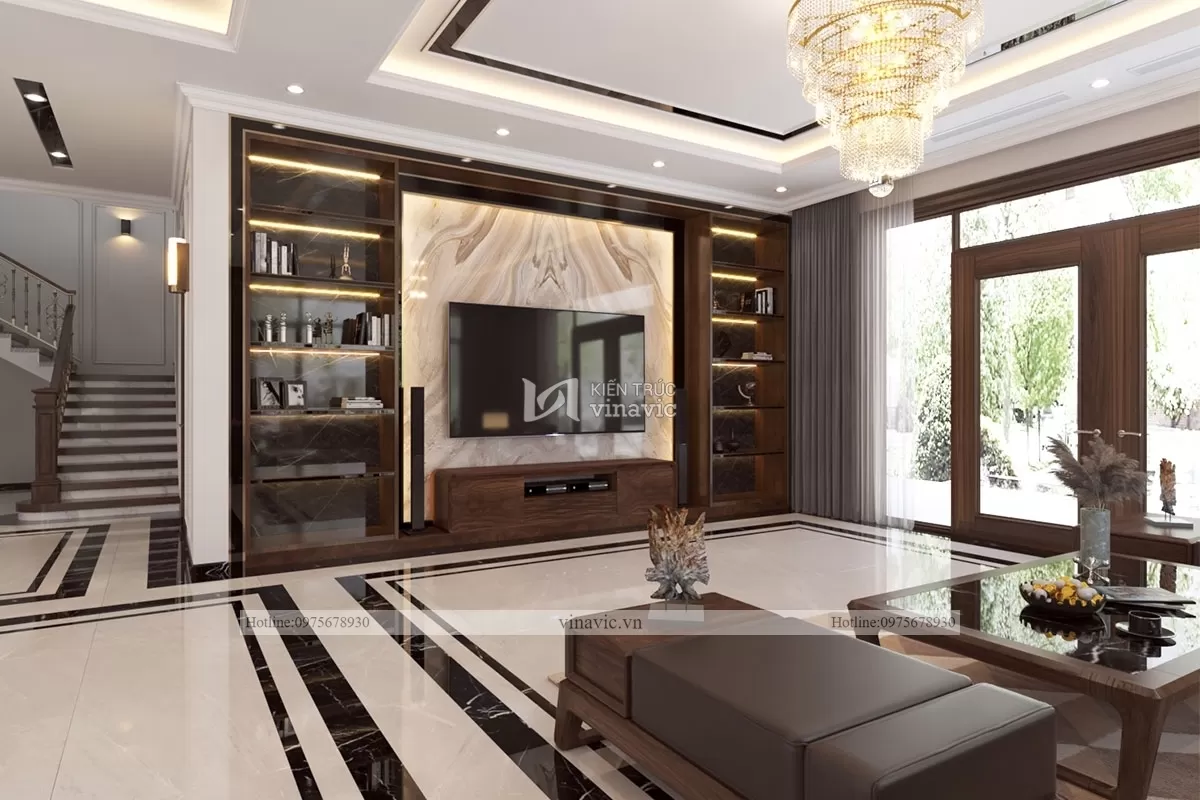 Thiết kế nội thất hiện đại cho biệt thự cao cấp NT2106 Thiết kế nội thất hiện đại cho biệt thự cao cấp NT2106