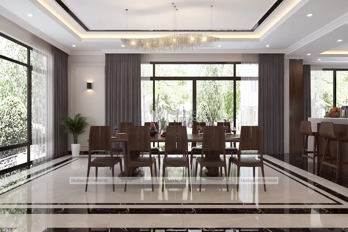 Thiết kế nội thất hiện đại cho biệt thự cao cấp NT2106 Thiết kế nội thất hiện đại cho biệt thự cao cấp NT2106