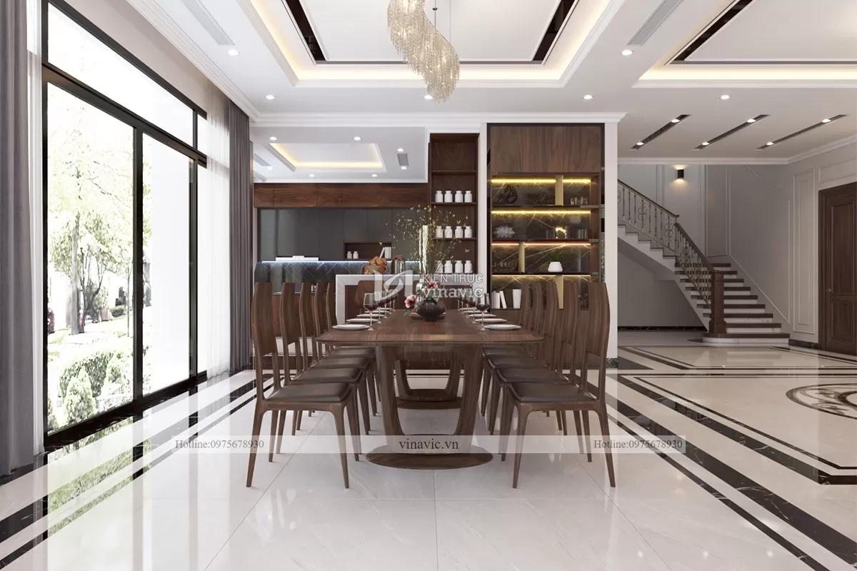 Thiết kế nội thất hiện đại cho biệt thự cao cấp NT2106 Thiết kế nội thất hiện đại cho biệt thự cao cấp NT2106