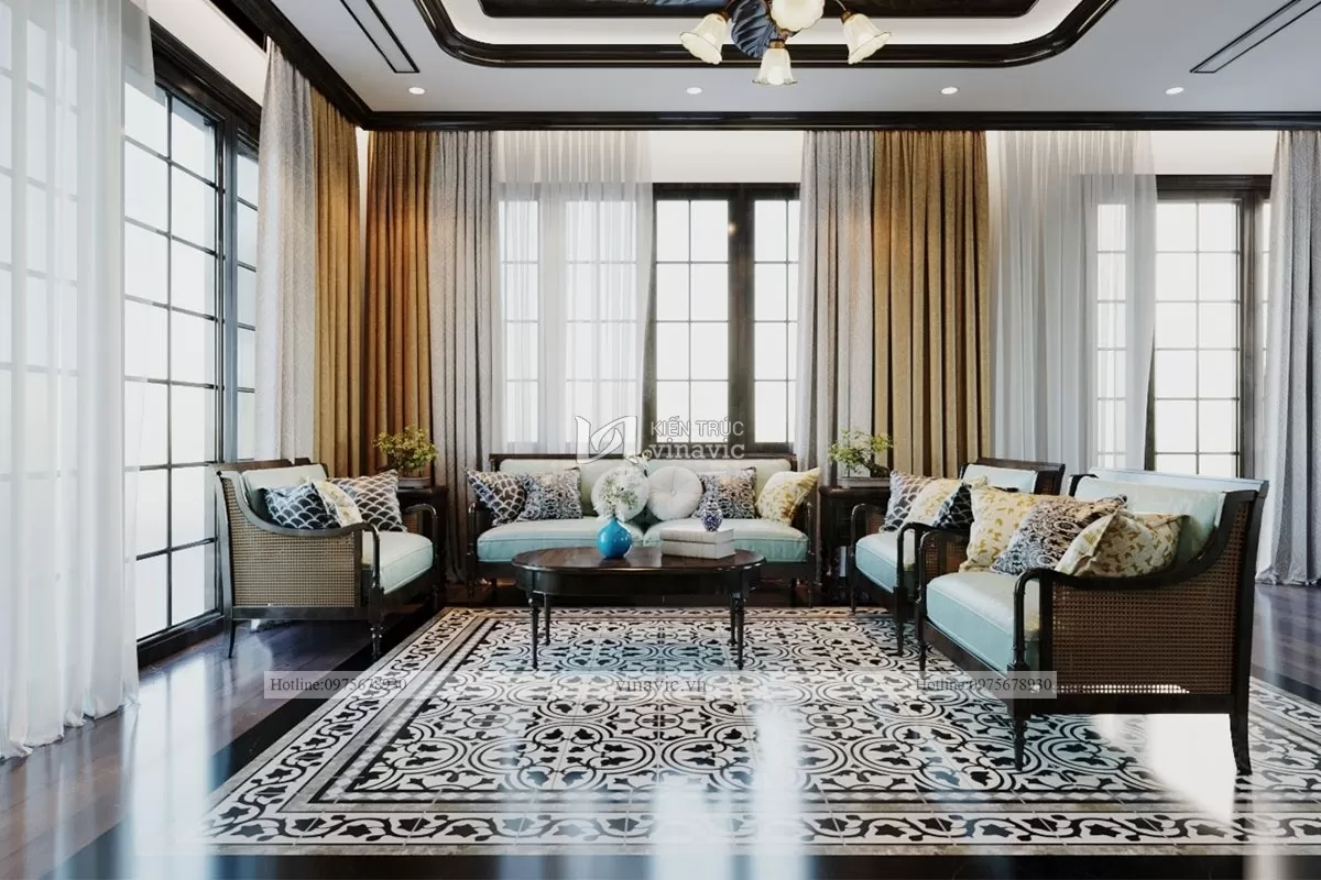 Thiết kế nội thất phong cách Indochine 