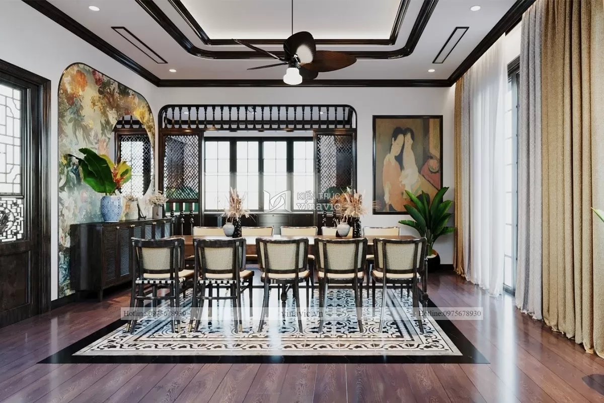 Thiết kế nội thất phong cách Indochine 