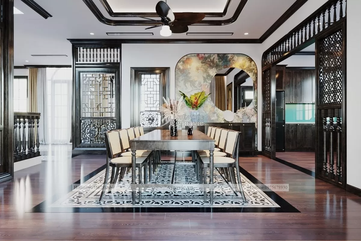 Thiết kế nội thất phong cách Indochine 