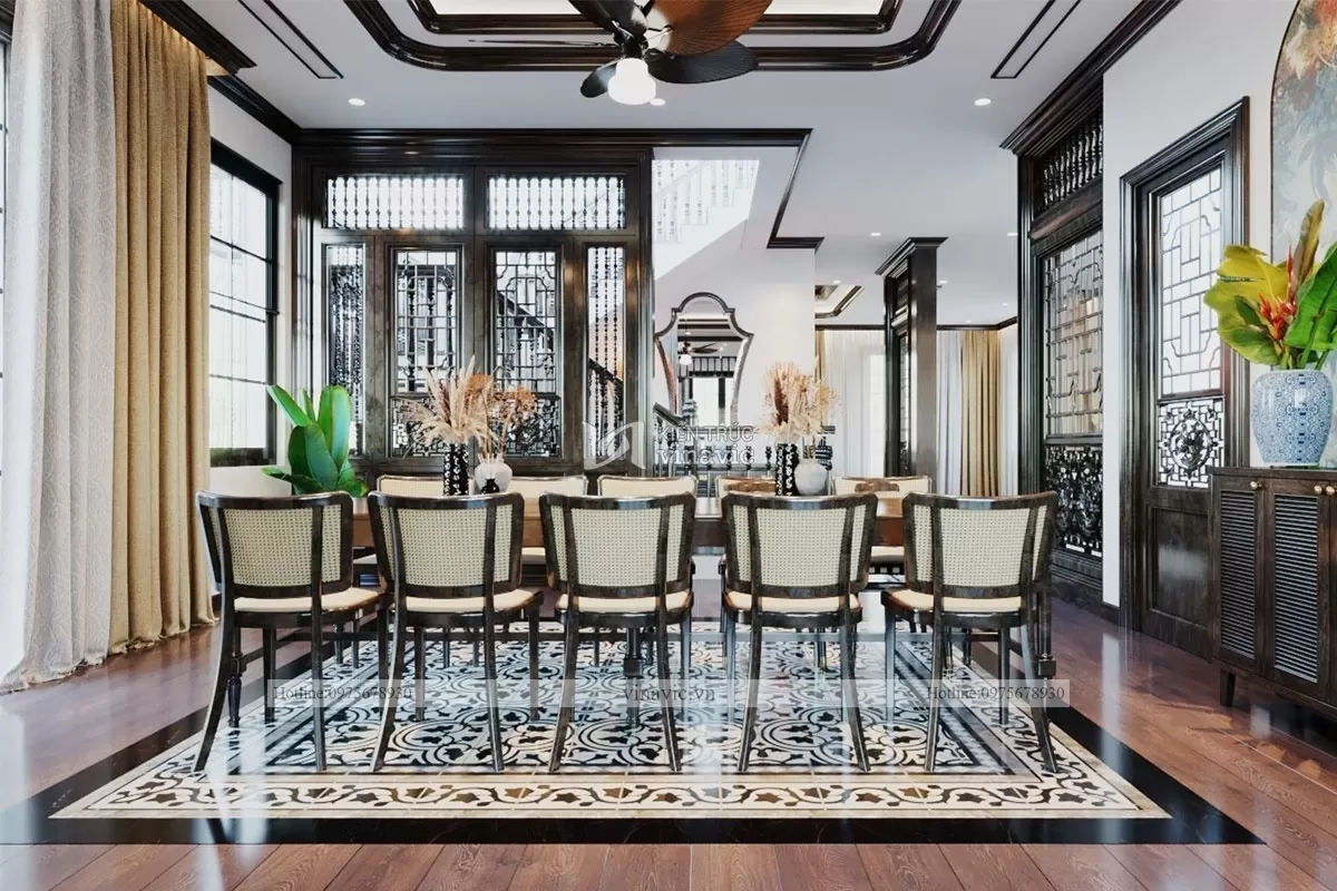 Thiết kế nội thất phong cách Indochine 