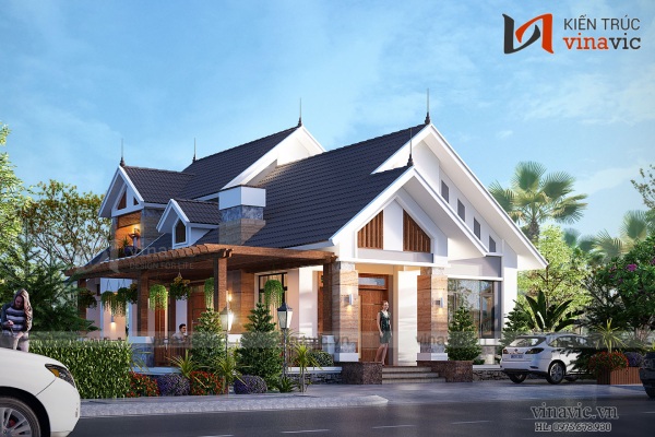 Mật độ xây dựng nhiều hơn ở các căn biệt thự phố