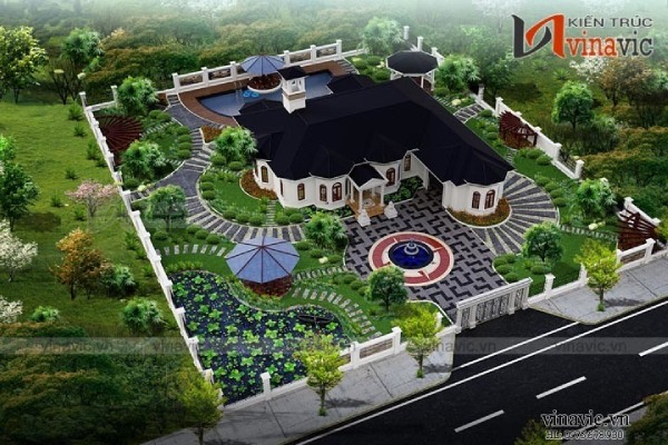 Mật độ xây dựng chỉ khoảng 50% trở xuống