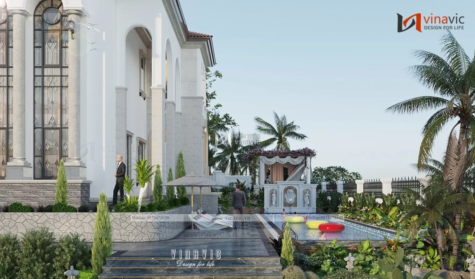 Cận cảnh khu vực giải trí thoáng mát của mẫu BT2218