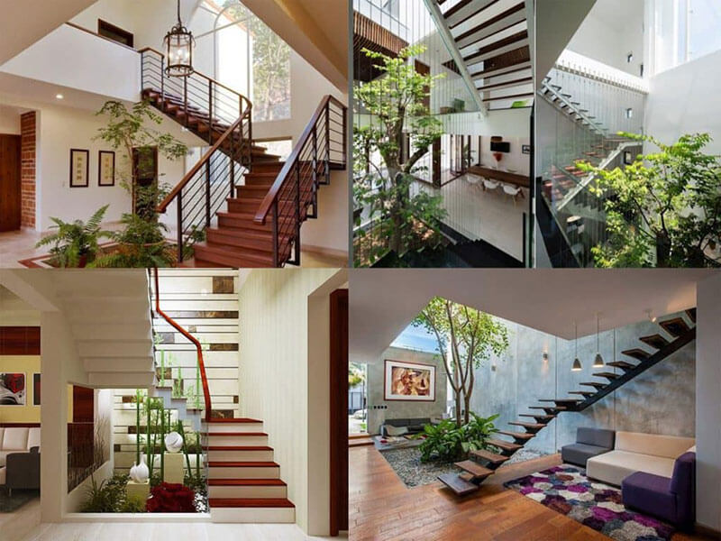 Lựa chọn màu sắc cầu thang theo phong thủy