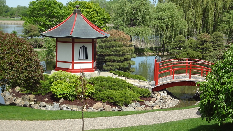 Nhà chòi sân vườn mang phong cách Nhật Bản