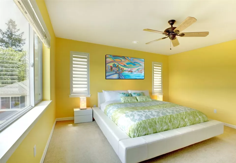 Phòng ngủ đẹp hiện đại thiết kế tối giản đón ánh sáng tự nhiên