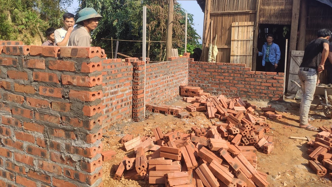 Xây nhà không đổ cột dễ dàng thực hiện cho cả thợ mới vào nghề