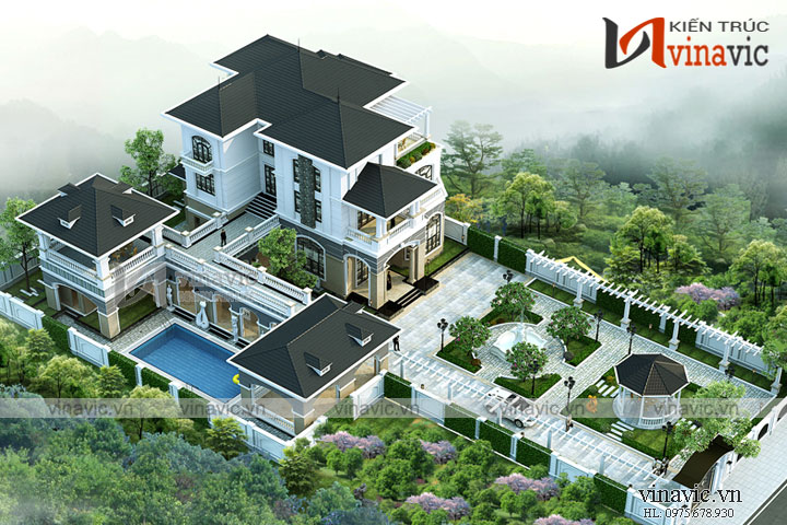 Villa 3 tầng đẹp tiện nghi ở Phú Quốc